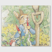 Papier Cadeau Peter Rabbit In The Garden - Beatrix Potter (Plat)
