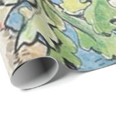Papier Cadeau Peter Rabbit In The Garden - Beatrix Potter (Coin rond)
