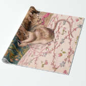 Papier Cadeau Peter Rabbit (souris filant aiguille) Tissu Papier (Déroulé)