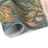 Papier Cadeau Peter Rabbit (souris filant aiguille) Tissu Papier (Coin rond)