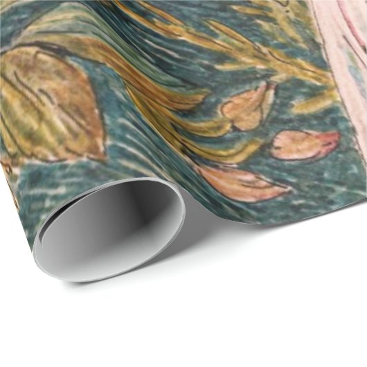 Papier Cadeau Peter Rabbit (souris filant aiguille) Tissu Papier (Coin rond)