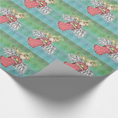 Papier Cadeau Petit ange de Noël (Coin)