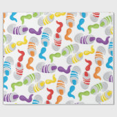 Papier Cadeau Petit artiste motif (Plat)