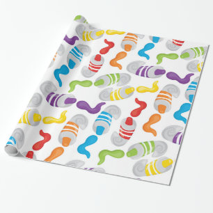 Papier Cadeau Petit artiste motif