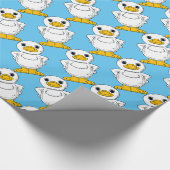 Papier Cadeau Petit canard blanc debout Thunder_Cove (Coin)