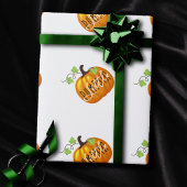 Papier Cadeau Petit Citrouille | Bébé mignon et neutre