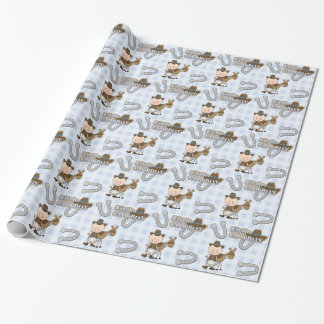 Papier Cadeau Petit cowboy