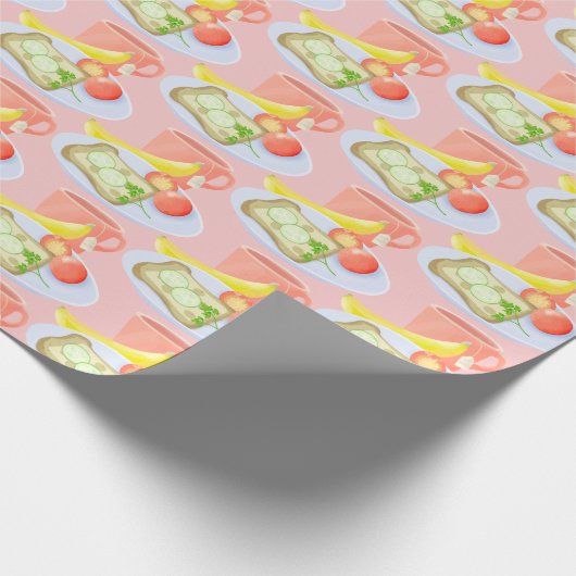 Papier Cadeau Petit déjeuner (Coin)