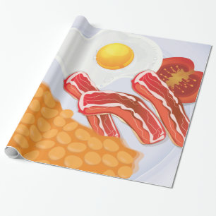 Papier Cadeau Petit déjeuner anglais
