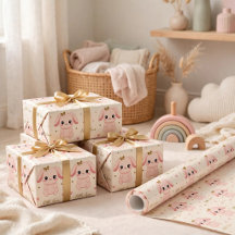 Petit Lapin d'Amour Bébé Or et Rose Pâle