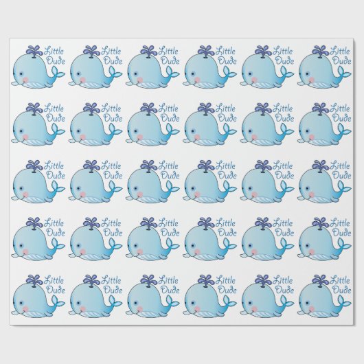 Papier Cadeau Petit mec (Plat)