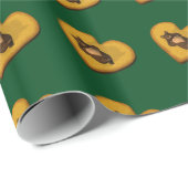 Papier Cadeau Petit ours Brown (Coin rond)