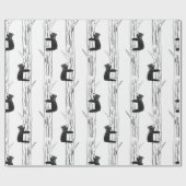 Papier Cadeau Petit ours courageux (Plat)