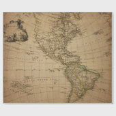 Papier Cadeau Petit pain de papier d'emballage du style 16 de (Plat)