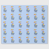 Papier Cadeau Petit retraité, oh si mignon (Plat)