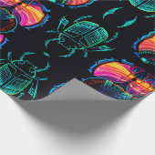 Papier Cadeau Petit Scarab mignon (Coin)