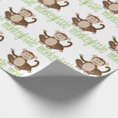 Papier Cadeau Petit singe (Coin)