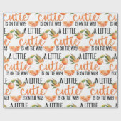 PAPIER CADEAU PETITE CUTIE BABY SHOWER MOTIF (Plat)