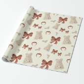 Papier Cadeau Petite Dame (Déroulé)