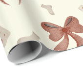Papier Cadeau Petite Dame (Coin rond)