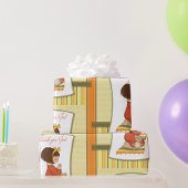 Papier Cadeau Petite fille priant