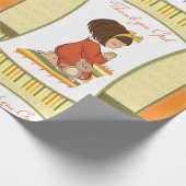 Papier Cadeau Petite fille priant