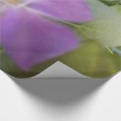 Papier Cadeau Petite fleur pourpre (Coin)
