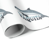 Papier Cadeau Petite marsouin de Vaquita (Coin rond)