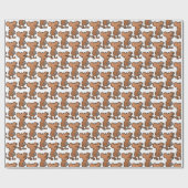 Papier Cadeau Petite souris (Plat)