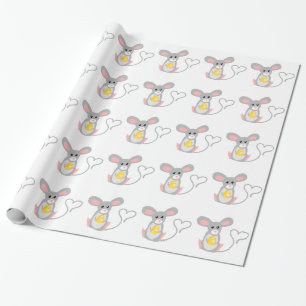 Papier Cadeau Petite souris