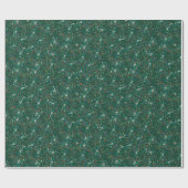 Papier Cadeau Petites baies d'hiver (Plat)