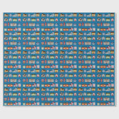 Papier Cadeau Petites Chambres mignonnes (Plat)