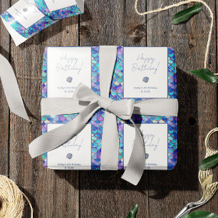 Papier Cadeau Petites filles Motifs Petites filles mignonnes de