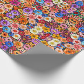 Papier Cadeau Petites fleurs mignonnes (Coin)