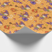 Papier Cadeau Petites sorcières pour enfants (Coin)