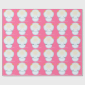 Papier cadeau Petits Chatons Blancs (Plat)