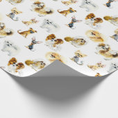 Papier Cadeau Petits chiens (Coin)