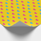 Papier cadeau petits coeurs Fierté pan (Coin)