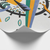 Papier Cadeau Petits Mondes IV, Abstraits, Wassily Kandinsky (Coin)