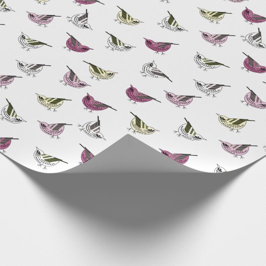 Papier Cadeau Petits oiseaux (Coin)