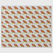 Papier Cadeau Petits papillons (Plat)