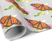 Papier Cadeau Petits papillons (Coin rond)