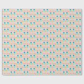 Papier Cadeau Petits Points Pastel (Plat)