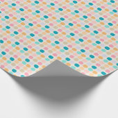 Papier Cadeau Petits Points Pastel (Coin)