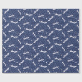 Papier Cadeau Petits renards (Plat)