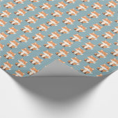 Papier Cadeau Petits renards (Coin)