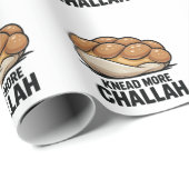 Papier Cadeau Pétrir Plus Challah Juif Juif Baking (Coin rond)