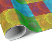 Papier Cadeau Petunia Pop (Coin rond)