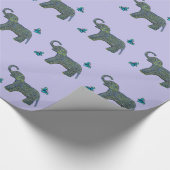 Papier Cadeau Peu d'éléphant de jade (Coin)