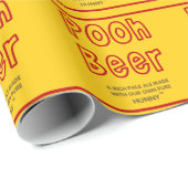 Papier Cadeau Peuh bière (Coin rond)